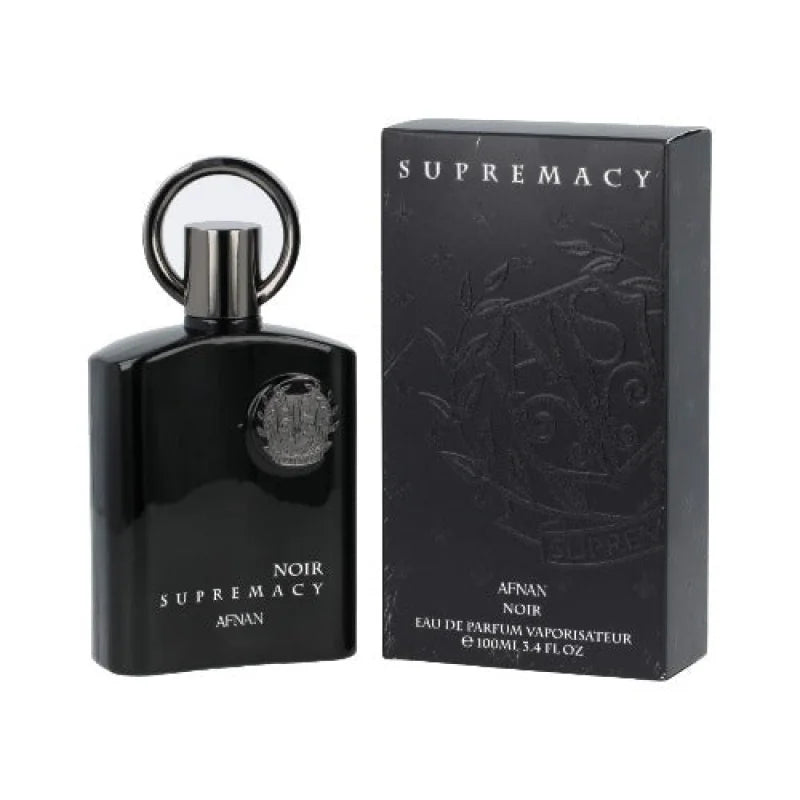 Afnan Supremacy Noir Eau Spruce Bergamot Leather Symphony Unisex Fragrance