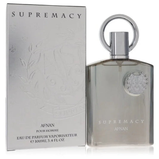 Afnan Supremacy Silver Sparkling Pineapple Rose and Musk EDP Men’s Cologne