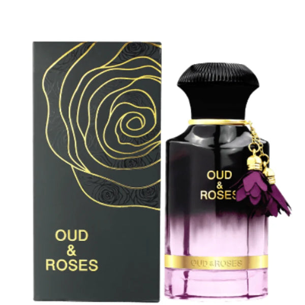 Ahmed Al Maghribi Unisex Fragrance - Oud & Roses Eau De Parfum