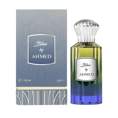 Ahmed Blue Perfume Unisex with Pink Pepper and ISO E Super 100ML Fragrance Al Maghribi