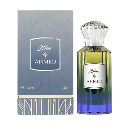 Ahmed Blue Perfume Unisex with Pink Pepper and ISO E Super 100ML Fragrance Al Maghribi