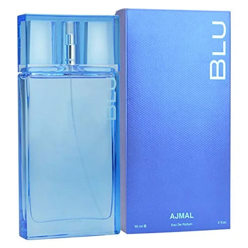 Ajmal Blu Eau for Men Floral Woody Musk by Design House Men’s Cologne