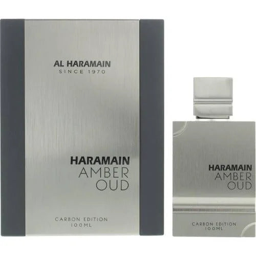 Haramain Amber Oud Carbon Edition Woody Aromatic Fragrance Unleashed Men’s Cologne Al