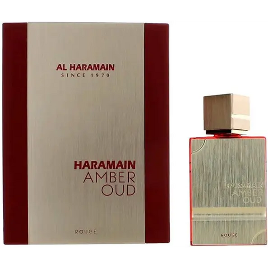 Experience the Allure of Haramain Amber Oud Rouge Perfume Unisex Fragrance Al