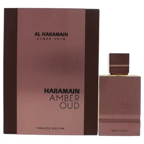 Experience the Allure of Haramain Amber Oud Tobacco Edition Unisex Fragrance Al