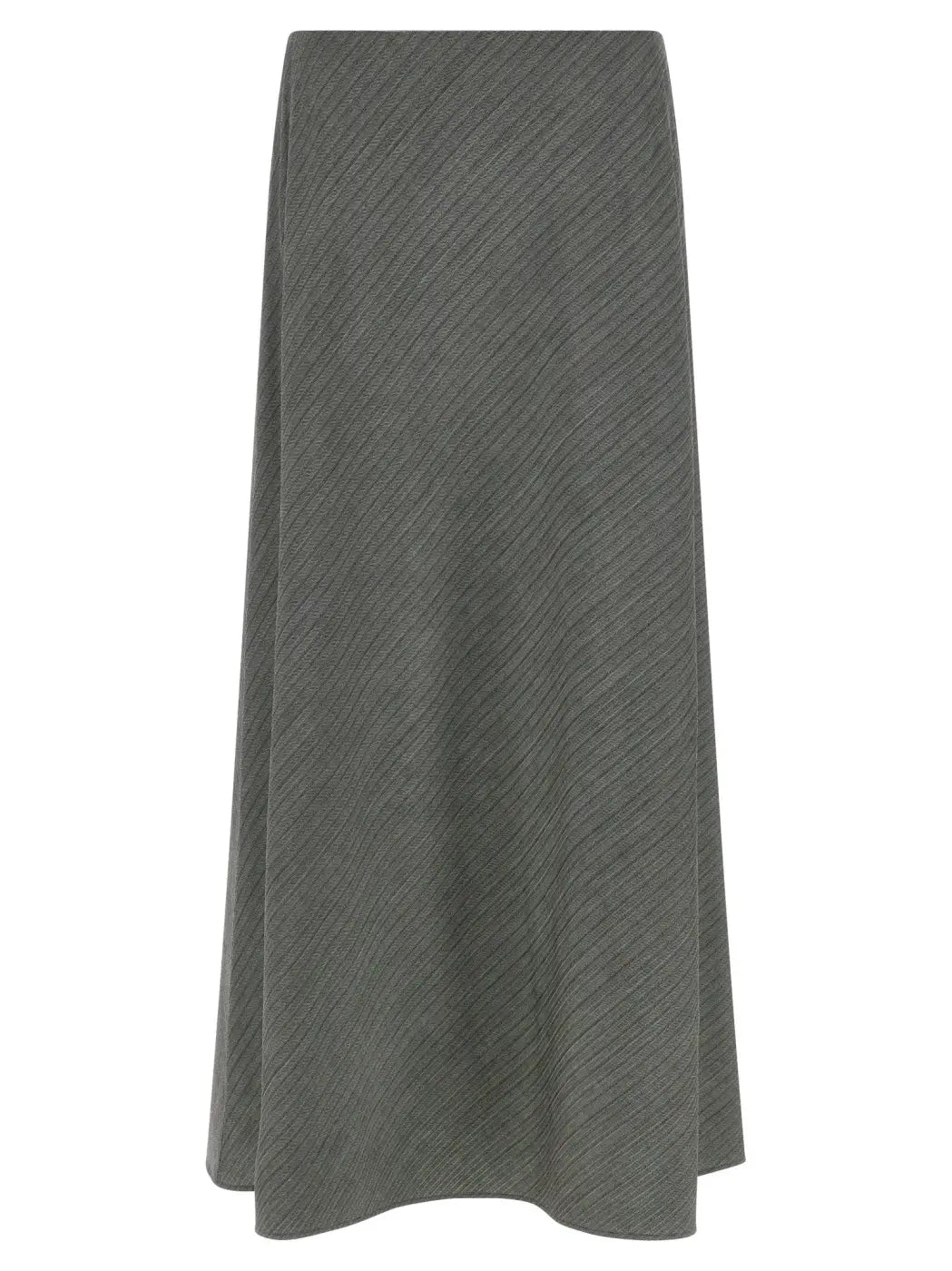 Alberta Ferretti Gray Viscose Mini Skirt