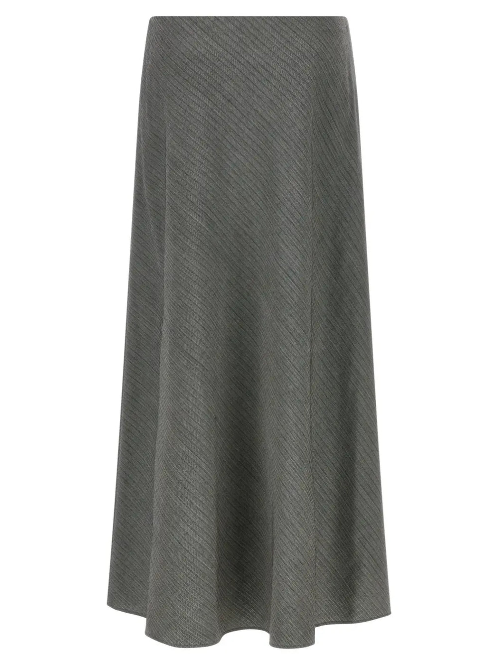 Alberta Ferretti Gray Viscose Mini Skirt