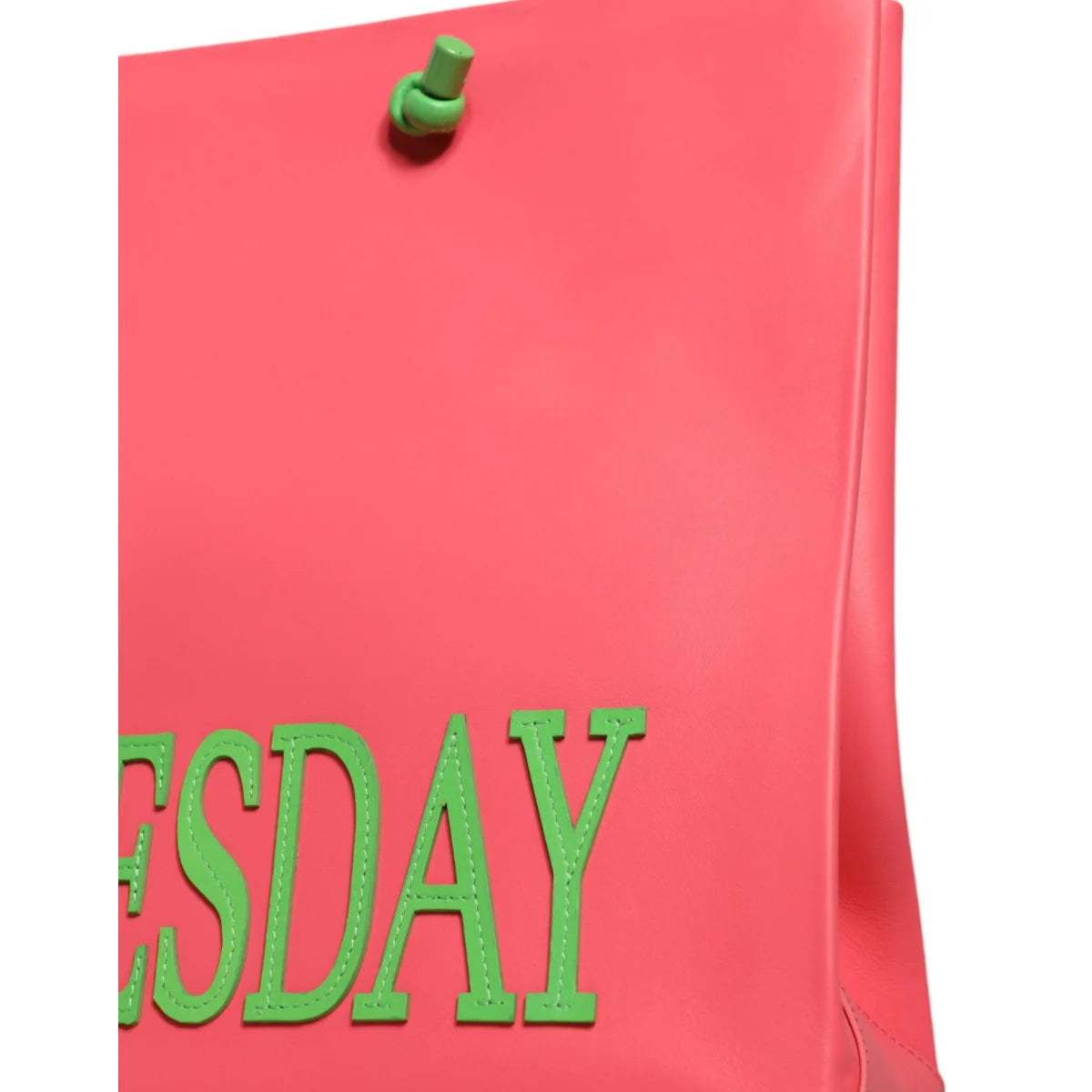 Alberta Ferretti Wednesday Leather Shopping Bag Statement Tote