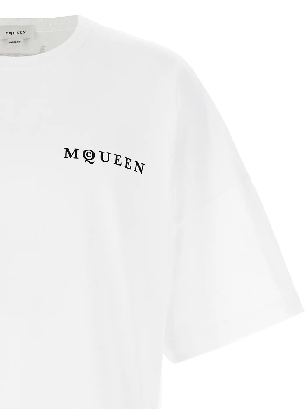 Alexander Mcqueen Bicolor Cotton T-shirt