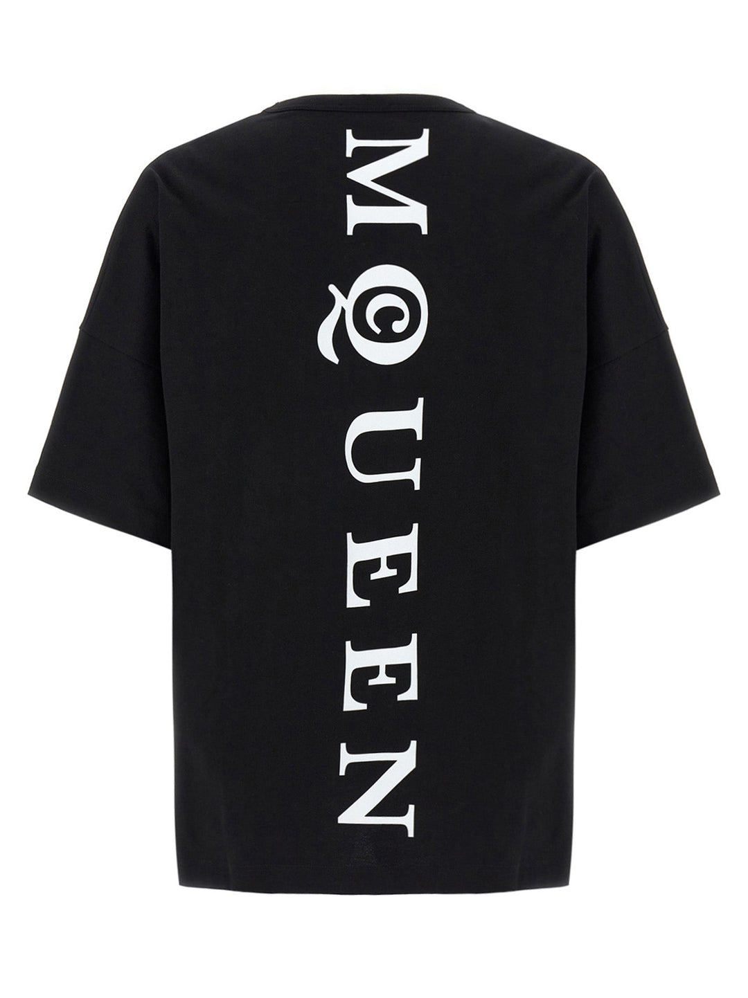 Alexander Mcqueen Bicolor Cotton T-shirt