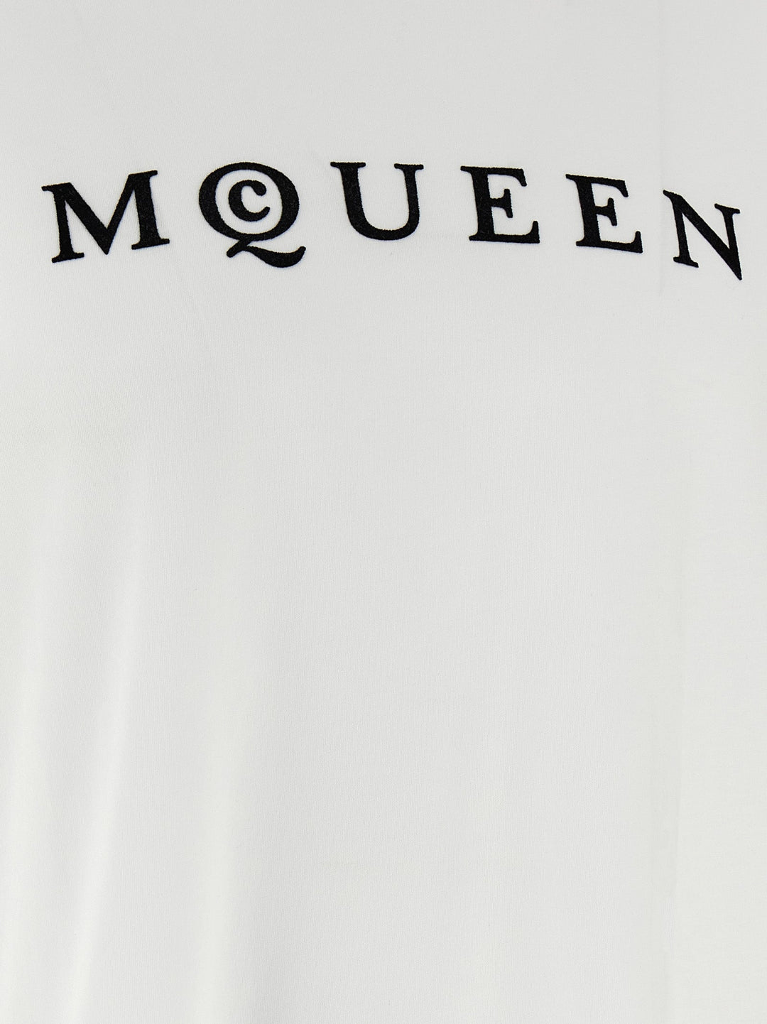 Alexander Mcqueen Bicolor Cotton T-shirt