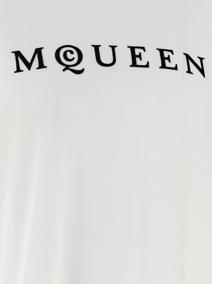 Alexander Mcqueen Bicolor Cotton T-shirt