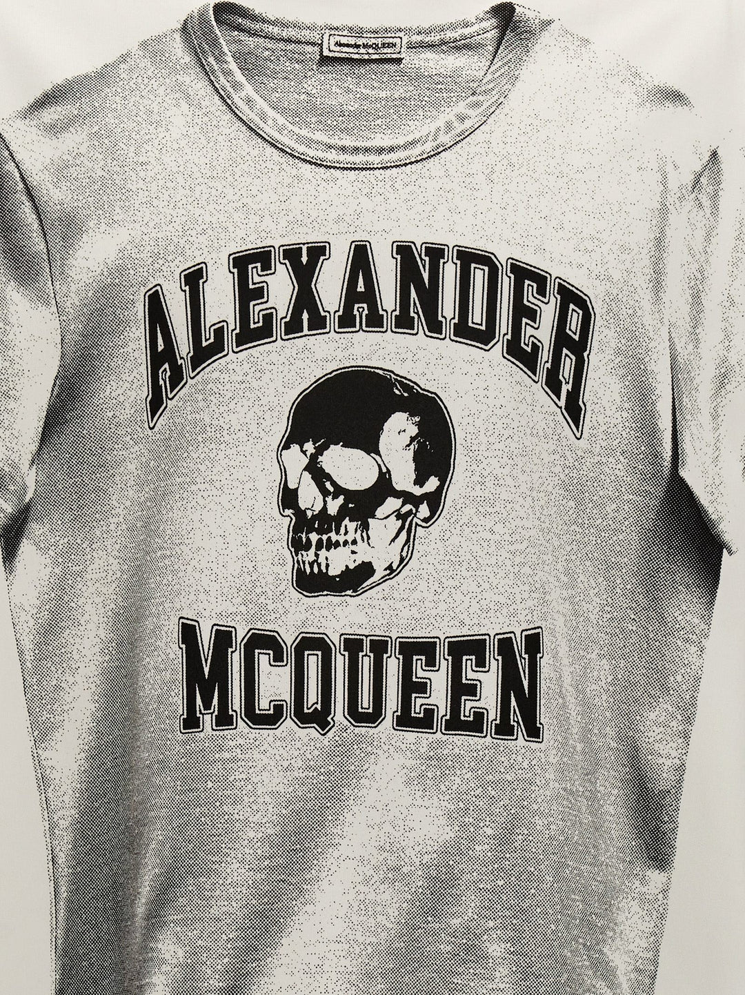 Alexander Mcqueen Bicolor Cotton T-shirt
