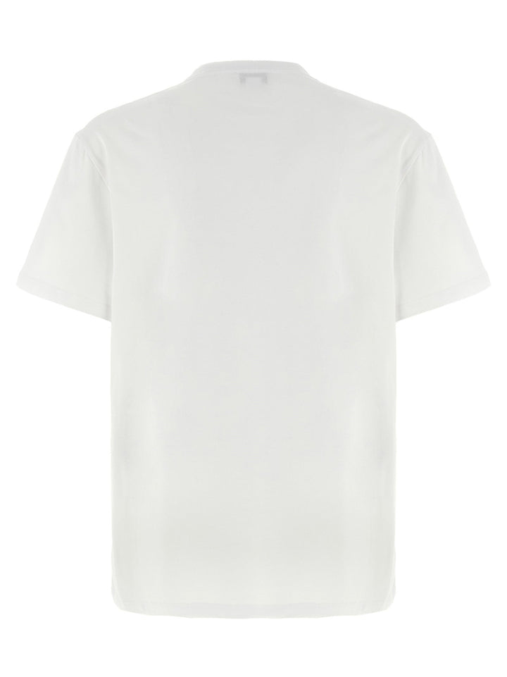 Alexander Mcqueen Bicolor Cotton T-shirt
