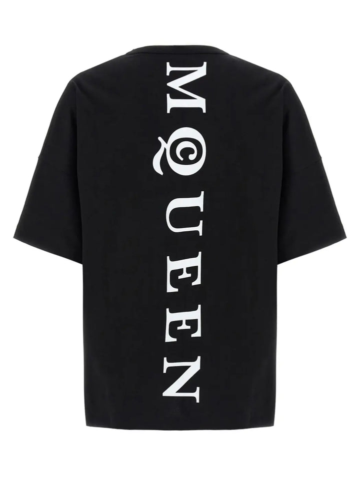Alexander Mcqueen Bicolor Cotton T-shirt