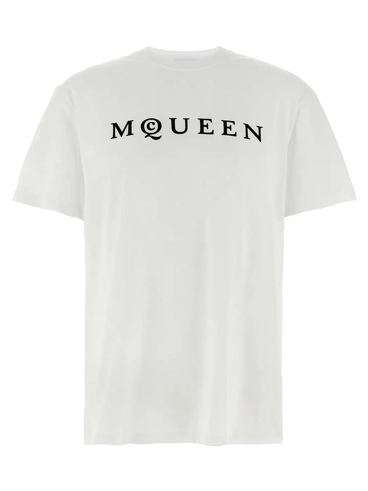 Alexander Mcqueen Bicolor Cotton T-shirt