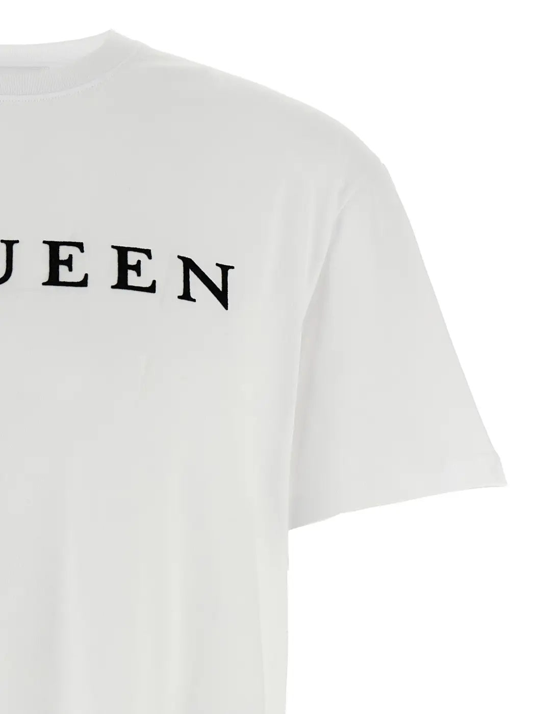 Alexander Mcqueen Bicolor Cotton T-shirt
