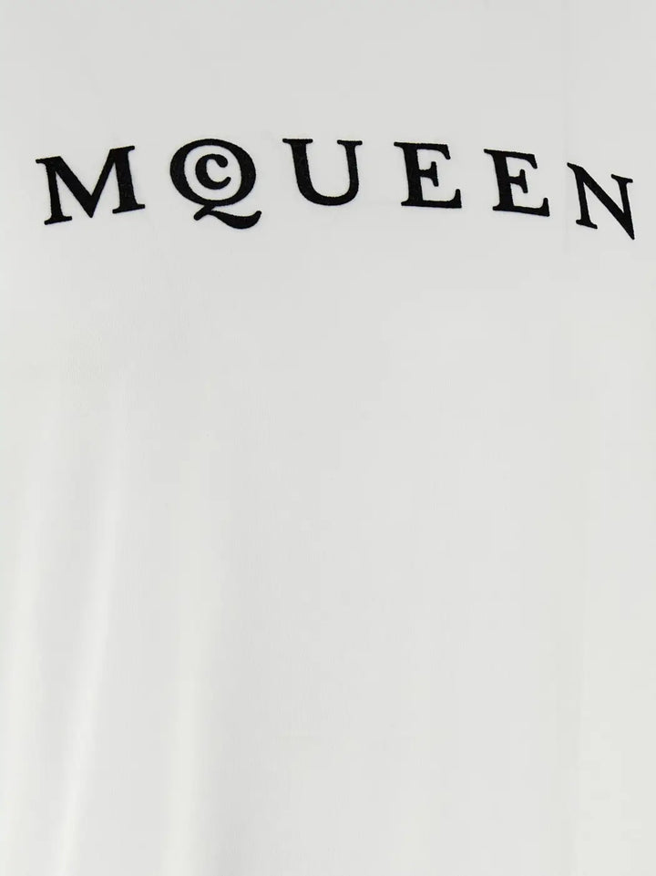 Alexander Mcqueen Bicolor Cotton T-shirt