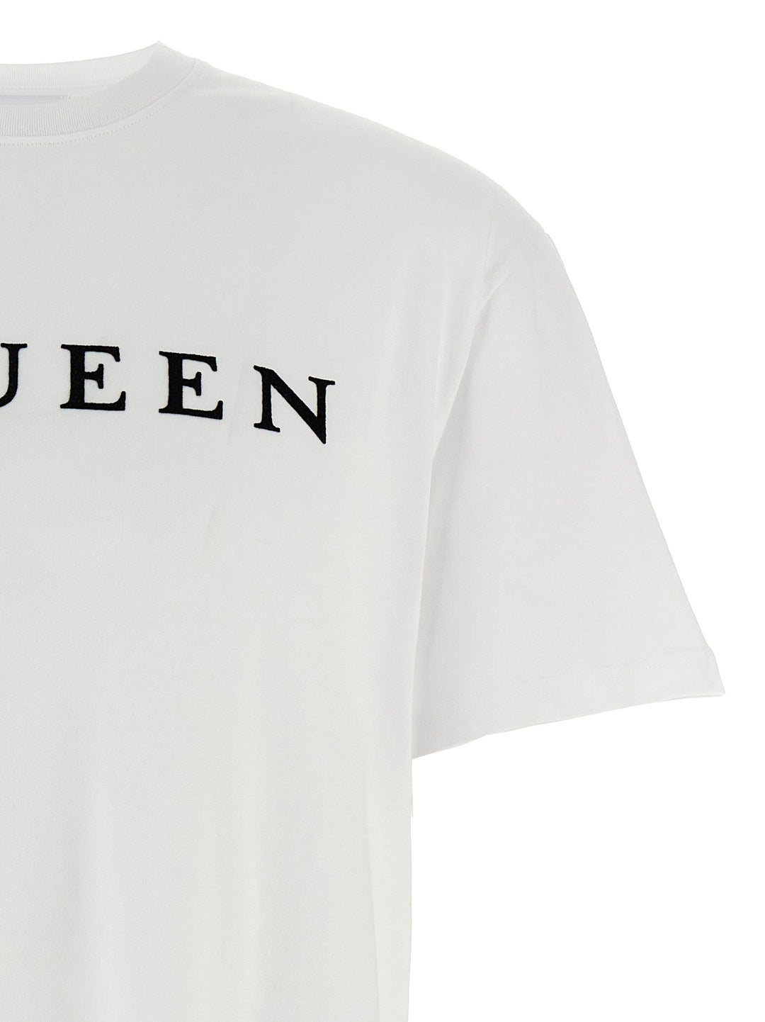 Alexander Mcqueen Bicolor Cotton T-shirt