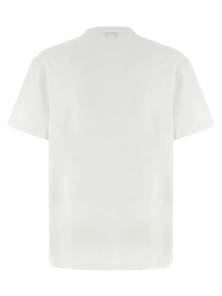 Alexander Mcqueen Bicolor Cotton T-shirt