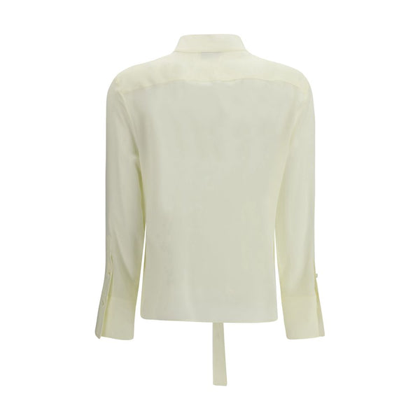Alexander McQueen Blouses - Bicolor Silk Blouse