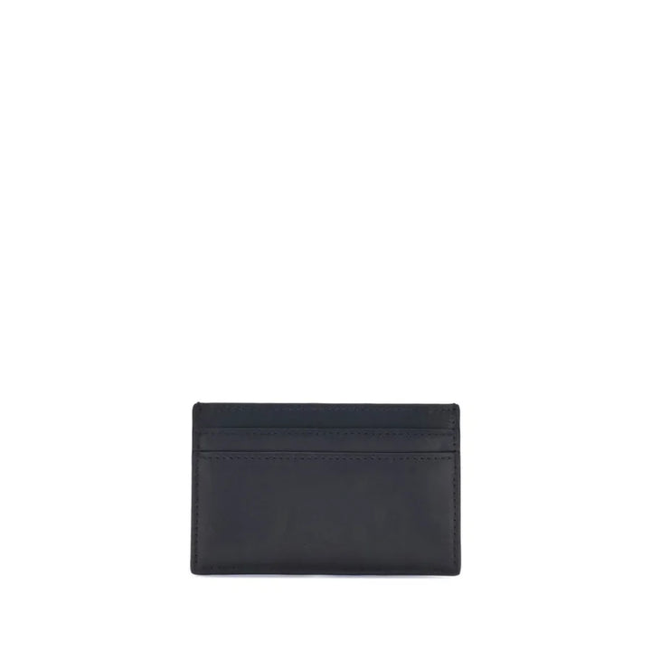 Alexander McQueen Black Calf Leather Bos Taurus Wallet