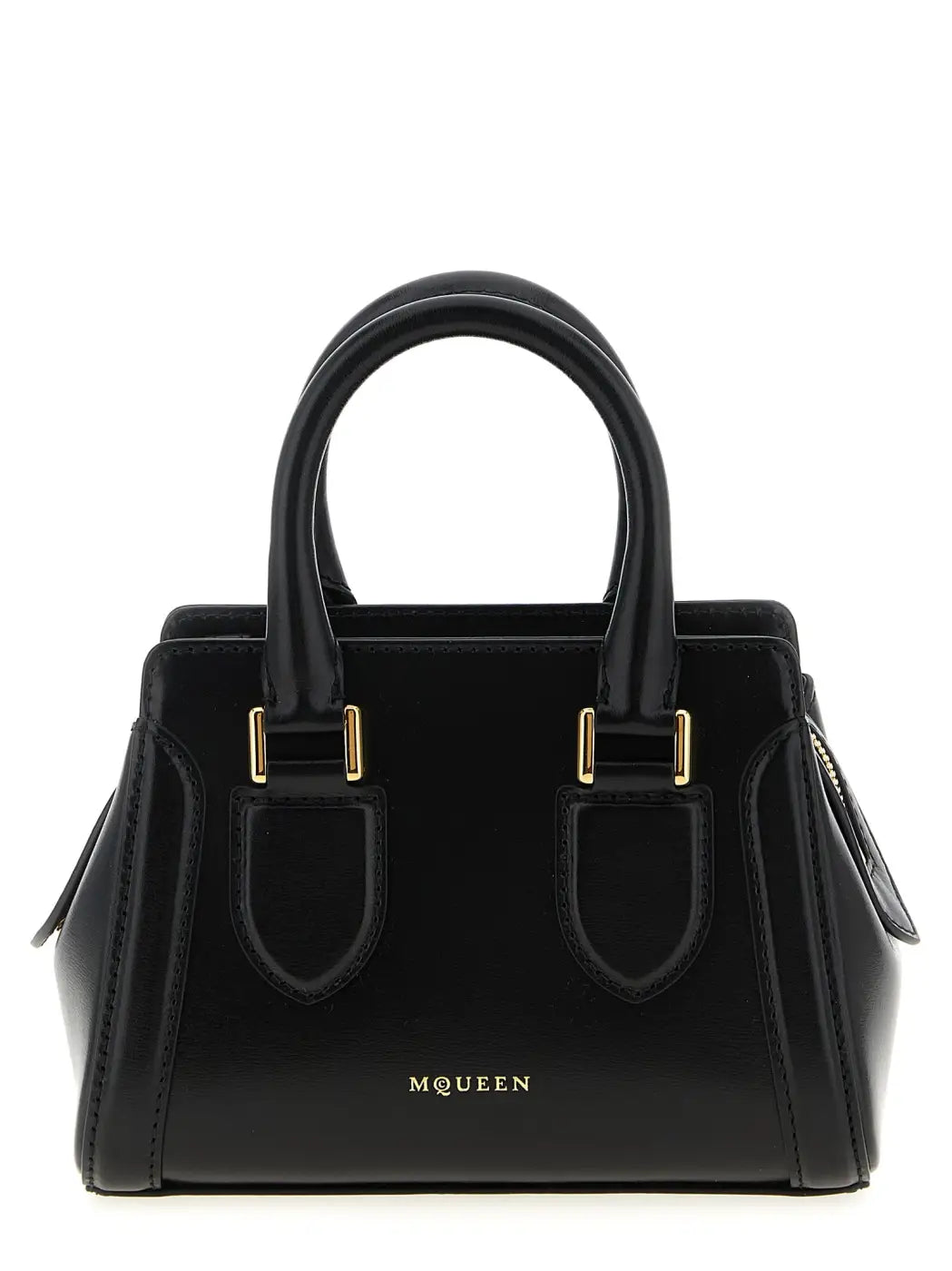 Alexander Mcqueen Black Calfskin Handbag