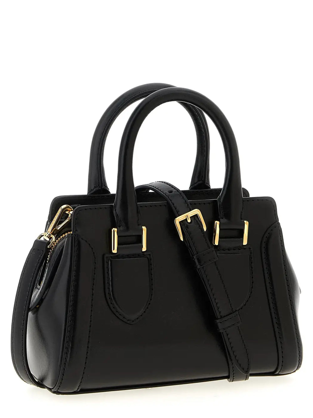 Alexander Mcqueen Black Calfskin Handbag