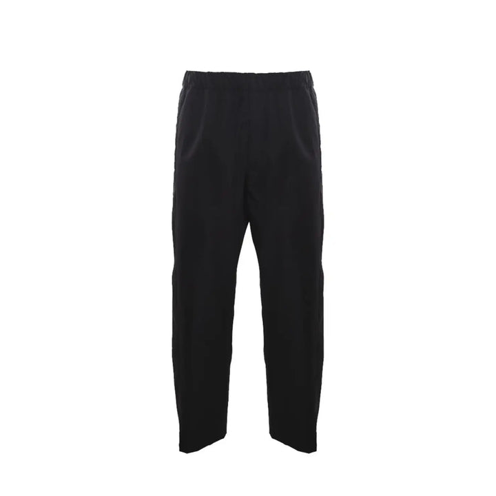 Alexander McQueen Black Cotton Casual Pants
