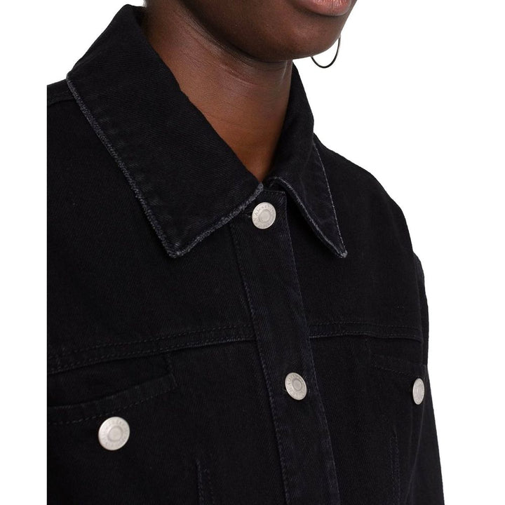 Alexander McQueen Trucker Jackets - Black Cotton Denim Jacket