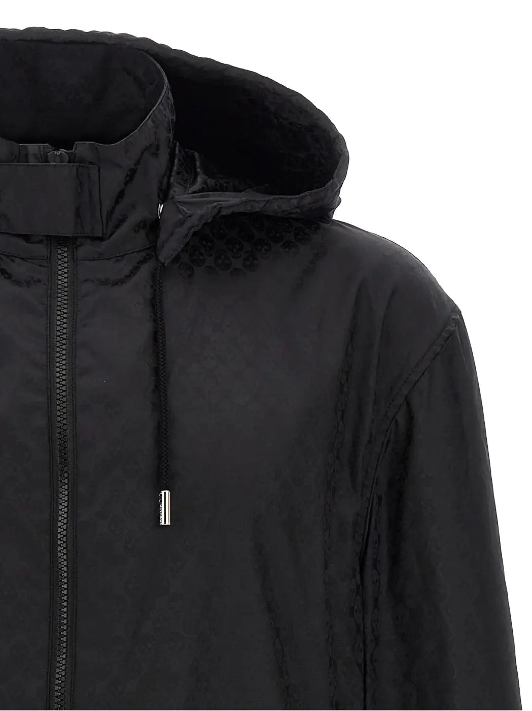 Alexander Mcqueen Black Polyamide Shell Jacket