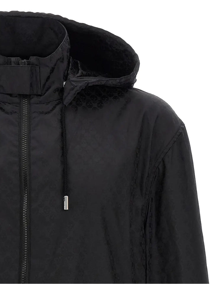 Alexander Mcqueen Black Polyamide Shell Jacket