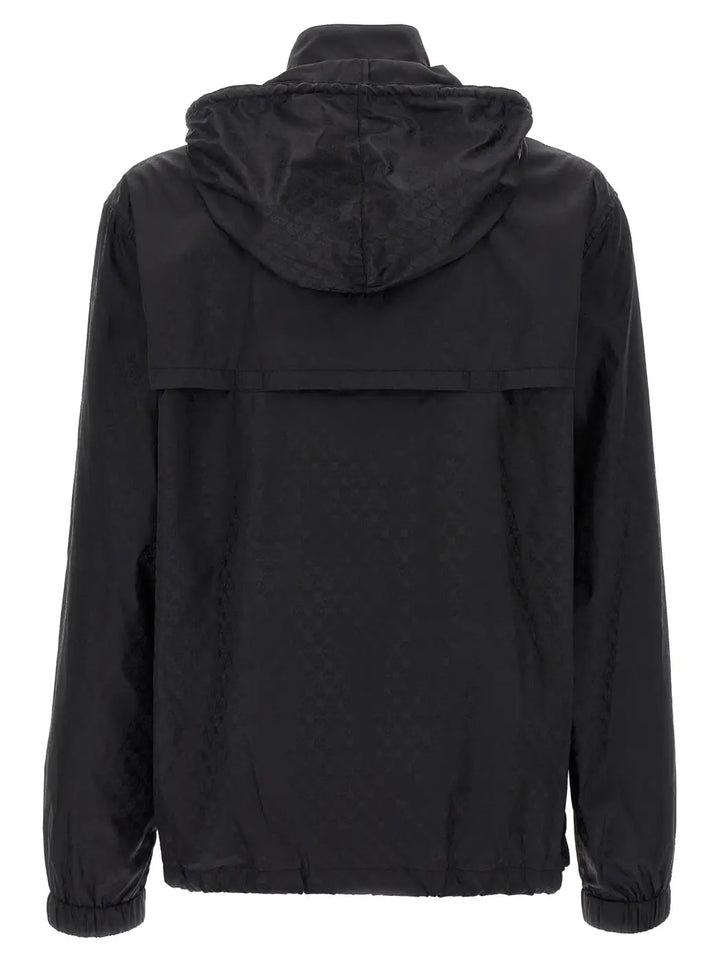 Alexander Mcqueen Black Polyamide Shell Jacket