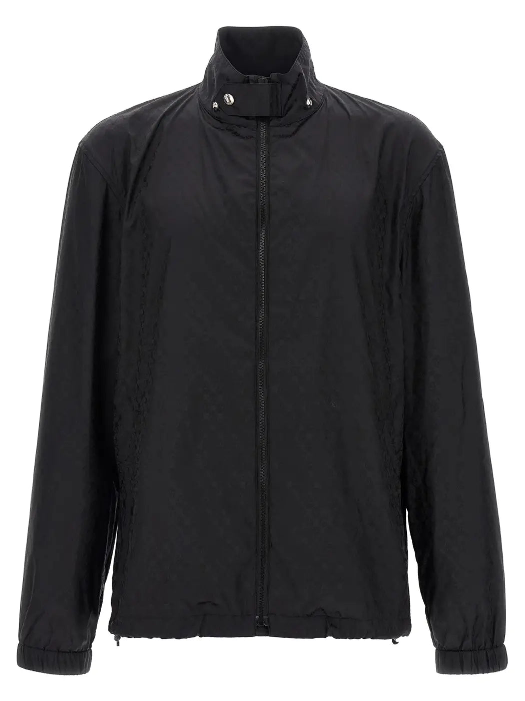 Alexander Mcqueen Black Polyamide Shell Jacket