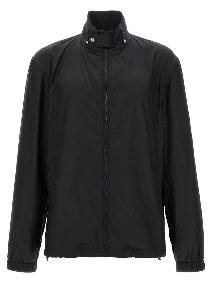 Alexander Mcqueen Black Polyamide Shell Jacket