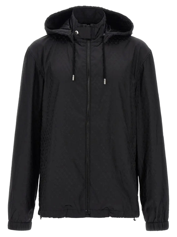 Alexander Mcqueen Black Polyamide Shell Jacket