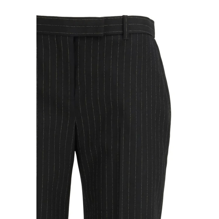 Alexander McQueen Black Wool Dress Pants