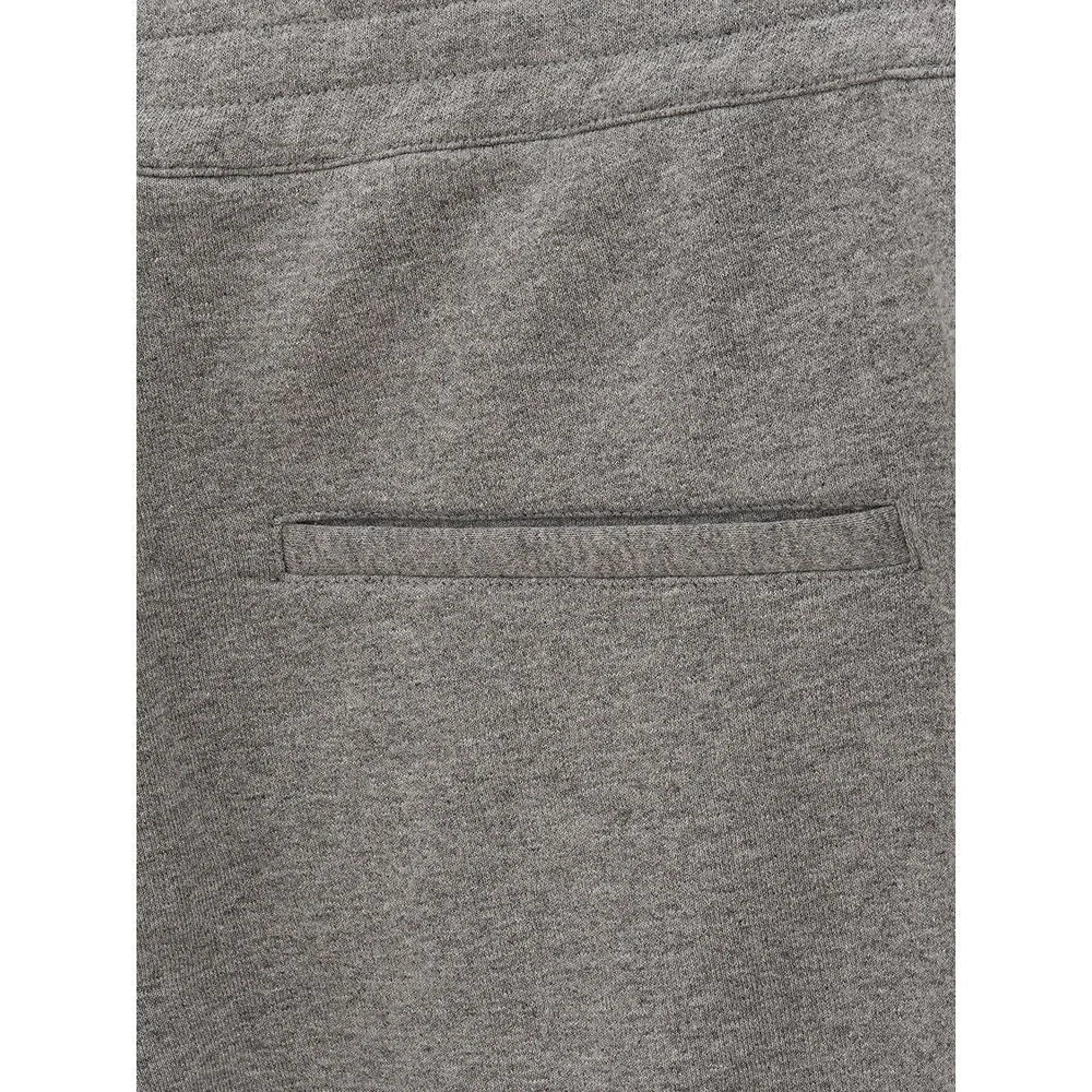 Alexander McQueen Gray Cotton Athletic Pants
