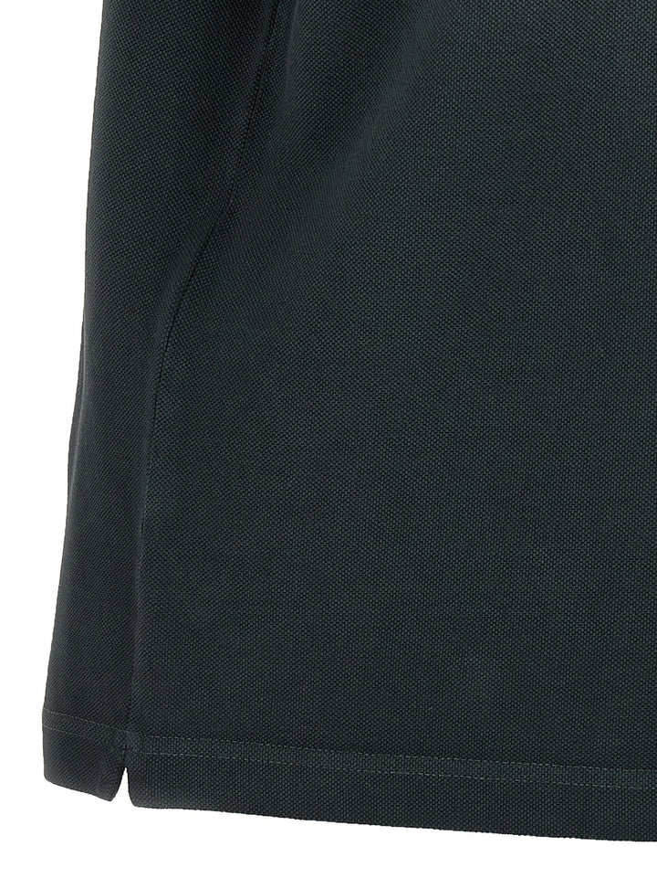 Alexander Mcqueen Gray Cotton Polo Shirt
