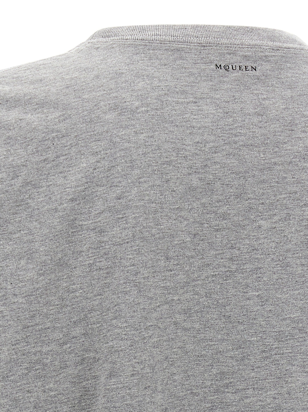 Alexander Mcqueen Gray Cotton T-shirt