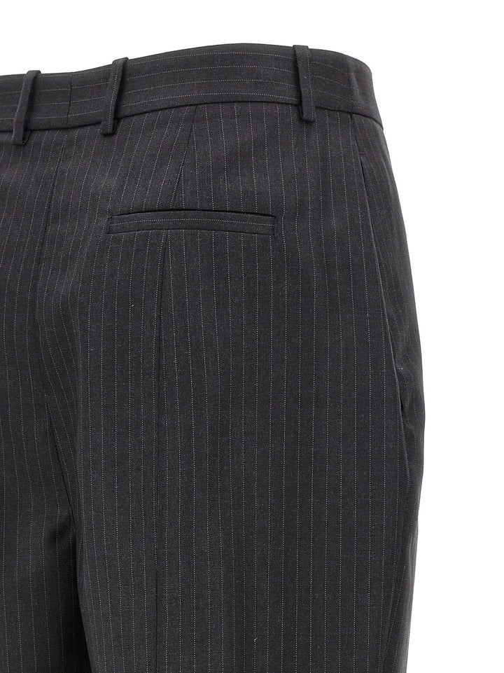 Alexander Mcqueen Gray Wool Dress Pants
