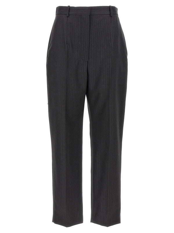 Alexander Mcqueen Gray Wool Dress Pants