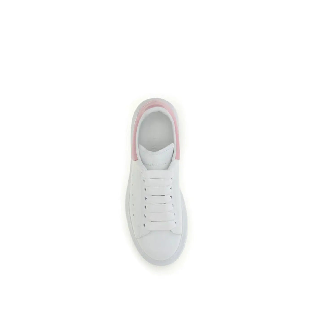 Alexander Mcqueen White Calf Leather Bos Taurus Chunky Sneakers