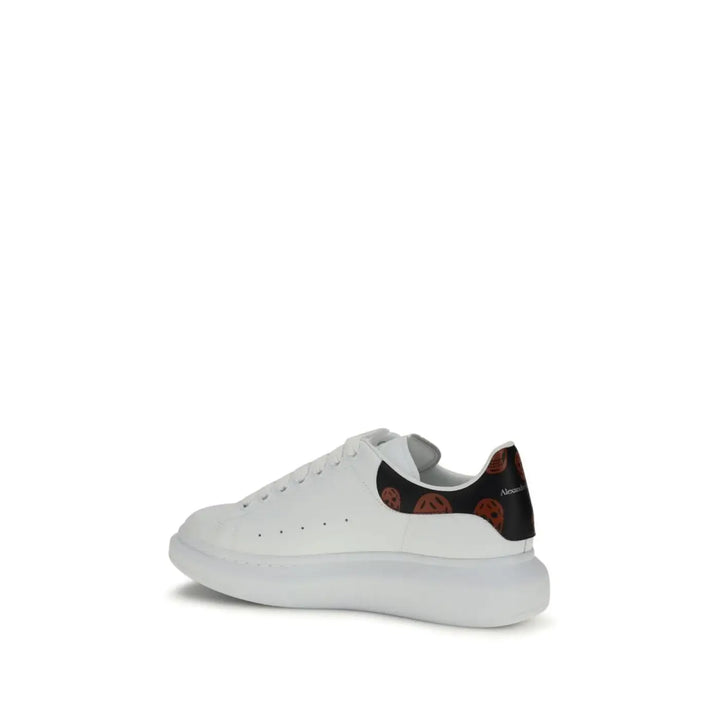 Alexander Mcqueen White Calf Leather Bos Taurus Low Top Sneakers