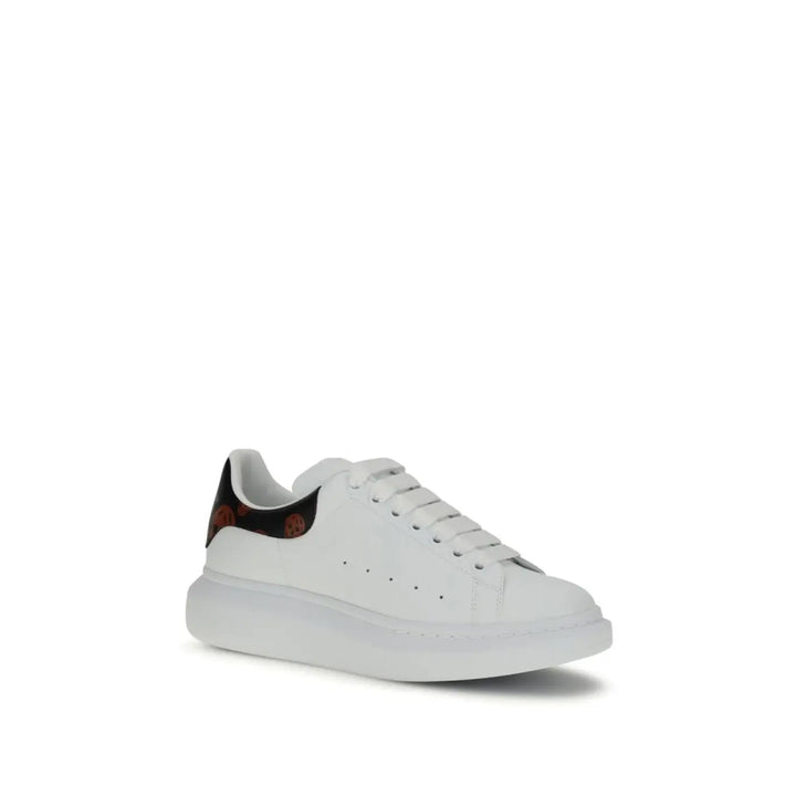 Alexander Mcqueen White Calf Leather Bos Taurus Low Top Sneakers