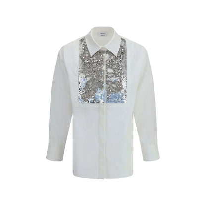 Alexander McQueen White Cotton Dress Shirt