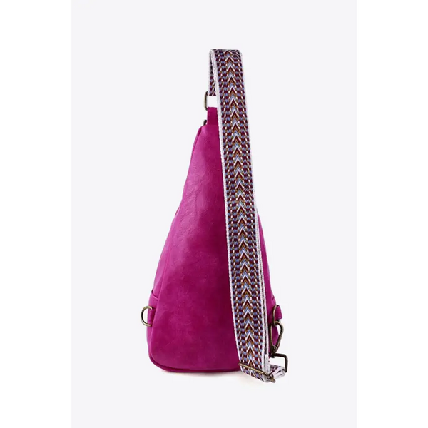 Trendsi Bags Shoulder bags - All The Feels Leather Sling Bag Trendy PU Finish