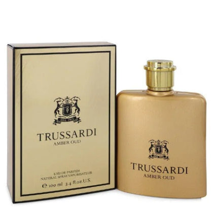 Amber Oud Cologne for Men Woody Chypre Perfume with Citrus and Spice Men’s Trussardi