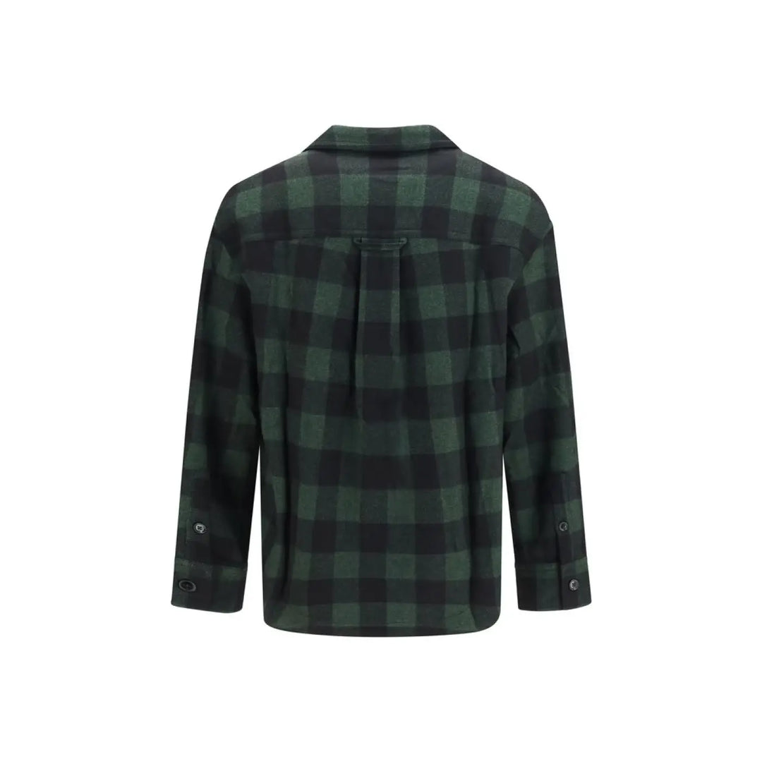 Ami Paris Bicolor Wool Oves Aries Full-length Jacket