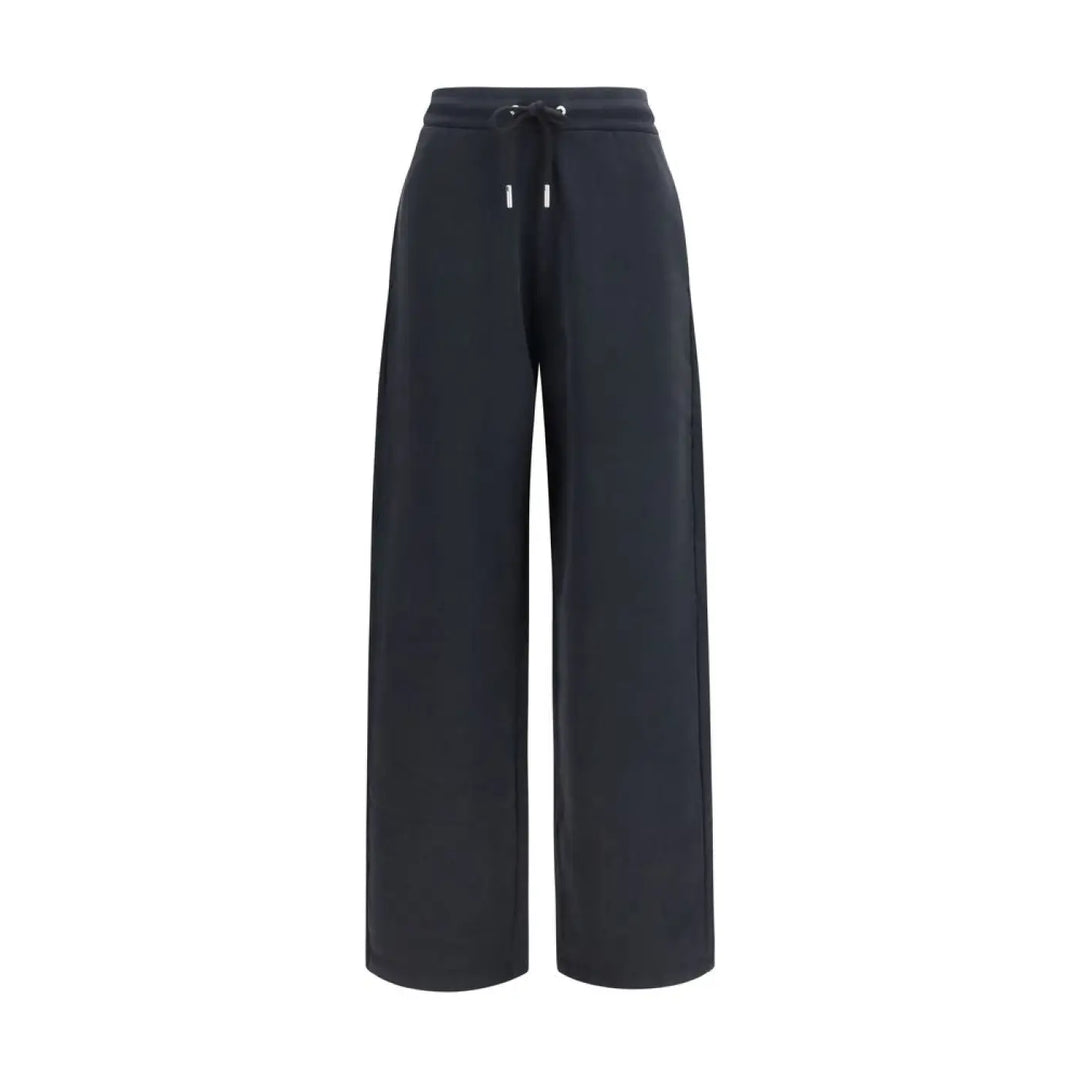 Ami Paris Black Alpaca Vicugna Pacos Joggers (workout Pants)